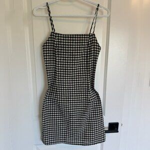 Women’s Gingham Print Dress